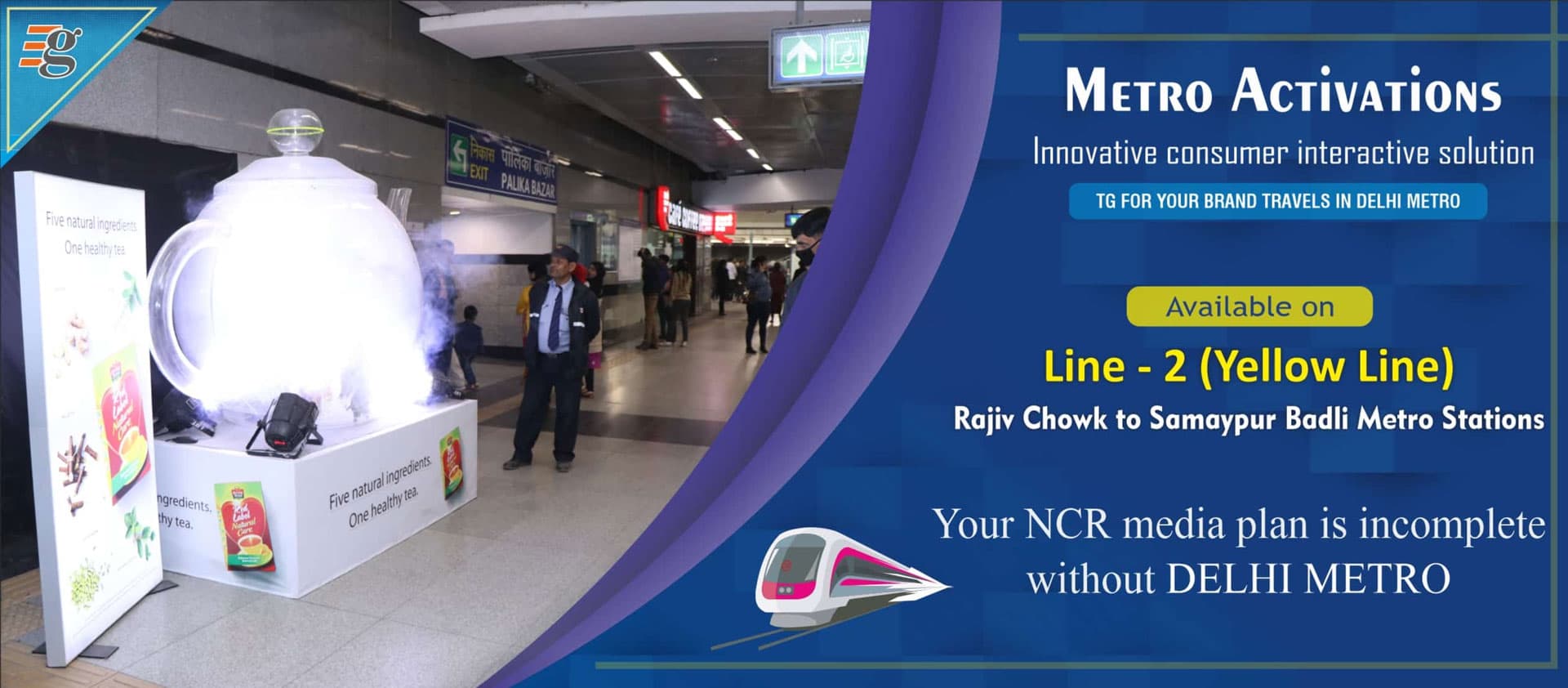 Delhi Metro advertising campaign